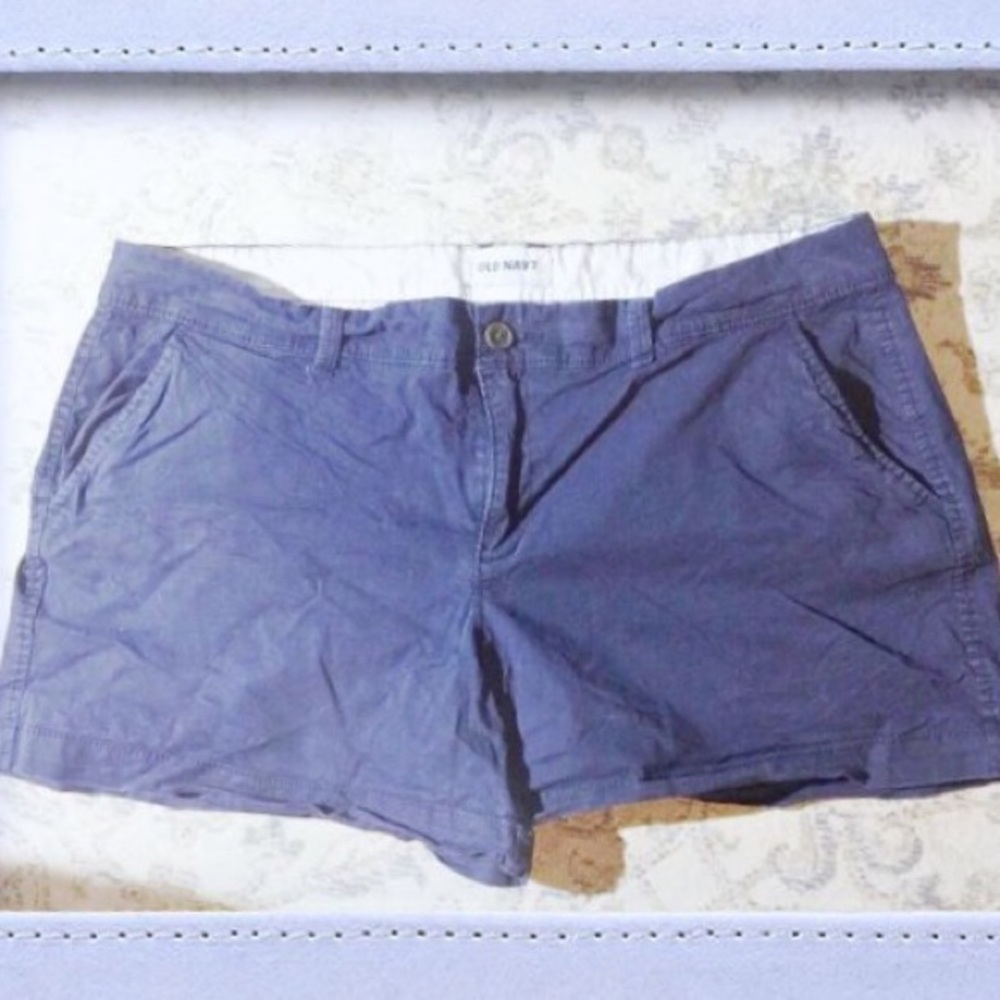 Old Navy short shorts Navy blue size 16